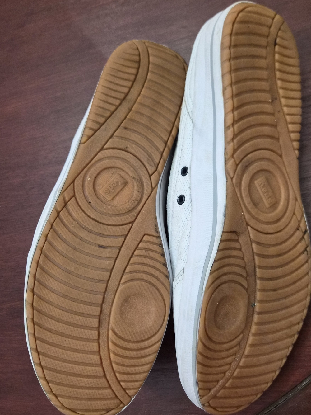 Keds Slip-On Canvas Sneakers for Men - White - Picture 5 of 9